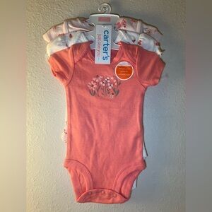 Carter's Just One You Pink Floral Bodysuit